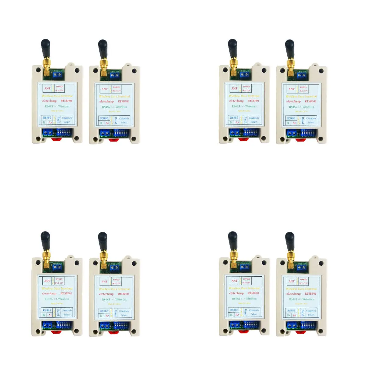 Controller Master-Slave Wireless IO Point-to-Point  RF Transceiver for Inverters & Converters