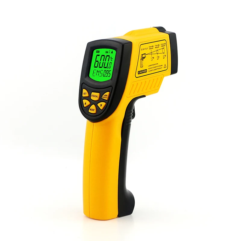 Smart Sensor AR842A+ High precision -50C~600C Non-contact Hand Measuring gun