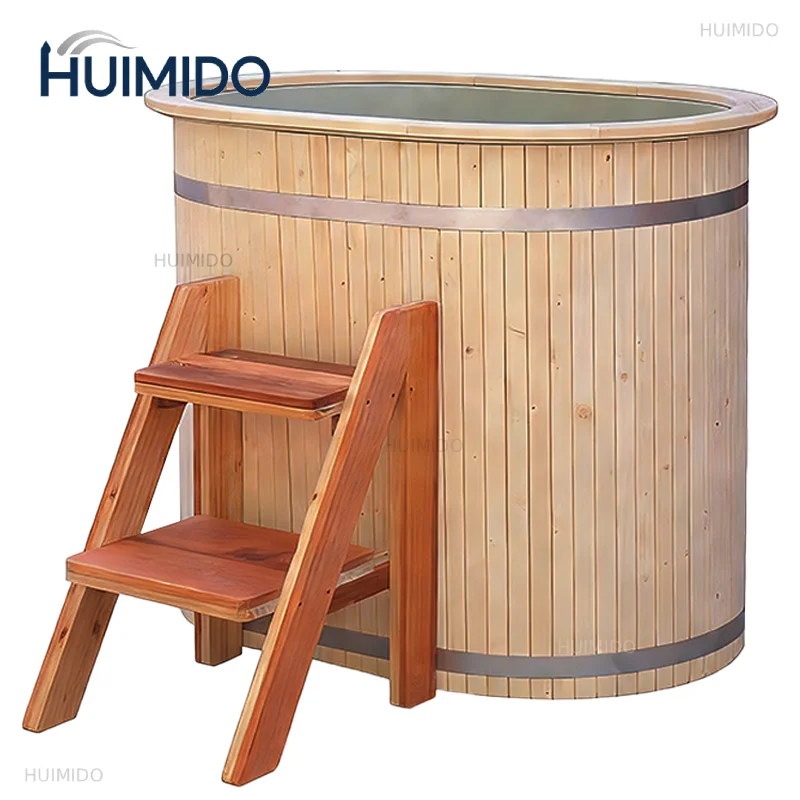 Direct Manufacturer, Modern Cold Drink Barrel, Cypress Barrel, Suitable for Gym and Hotel Use