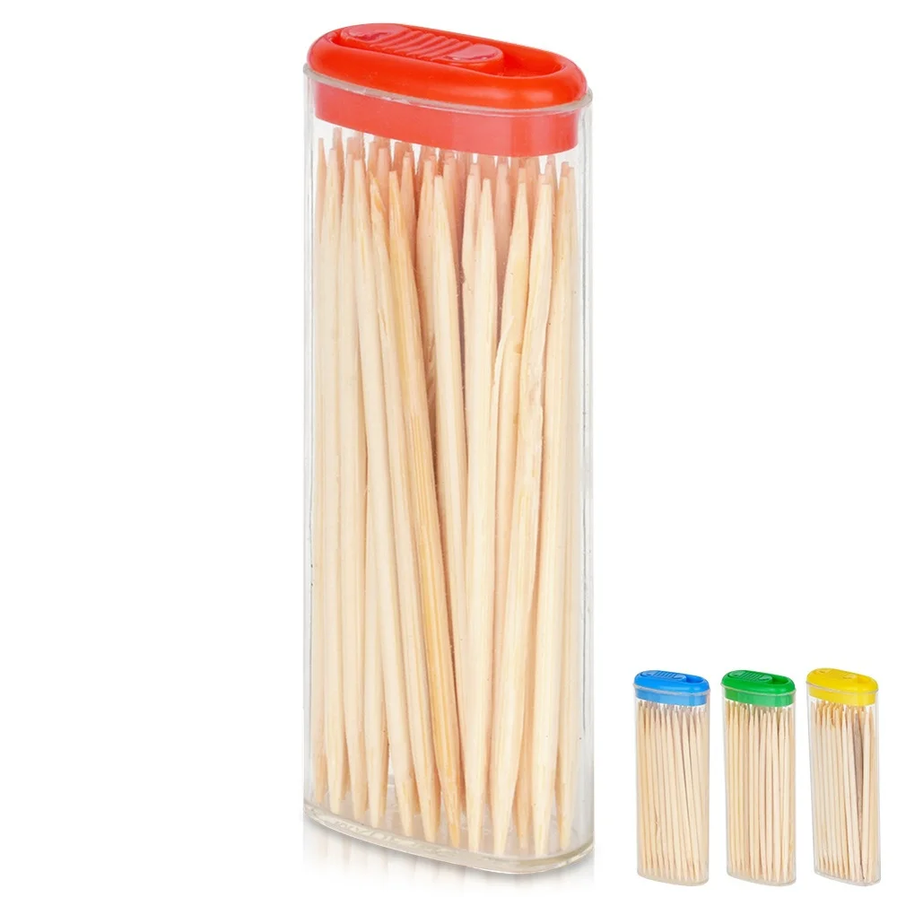 6,5 cm 60-delige bamboe tandenstokers