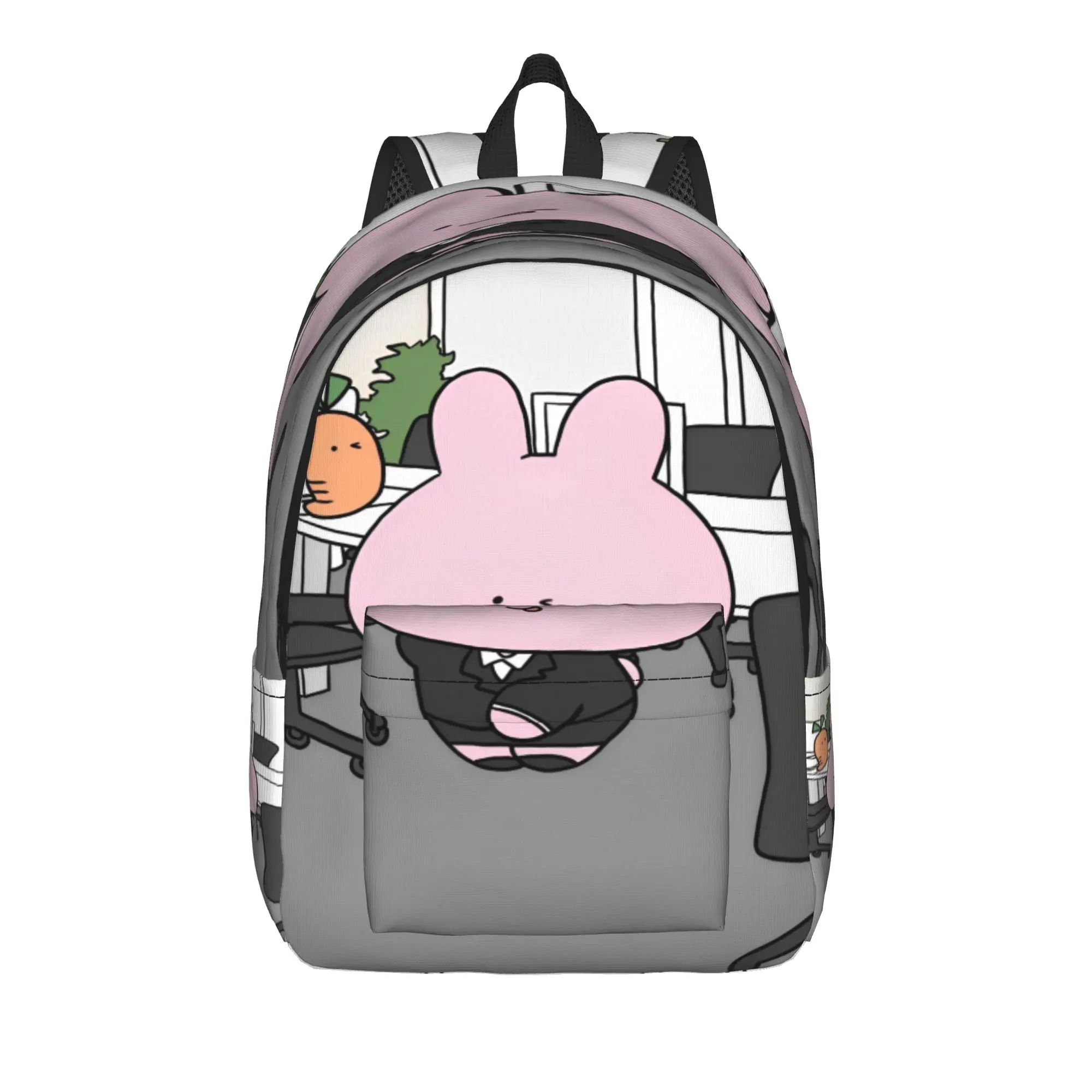 A-Asamimichans Backpack Office Kawaii Backpacks Student Unisex Workout Lightweight School Bags High Quality Rucksack