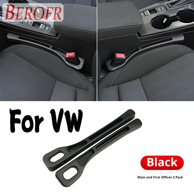 Car Seat Gap Filler Side Seam Plug Strip with Groove Leak-proof Filling Strip For VW polo t5  golf 7 touran  t4 caddy golf mk7