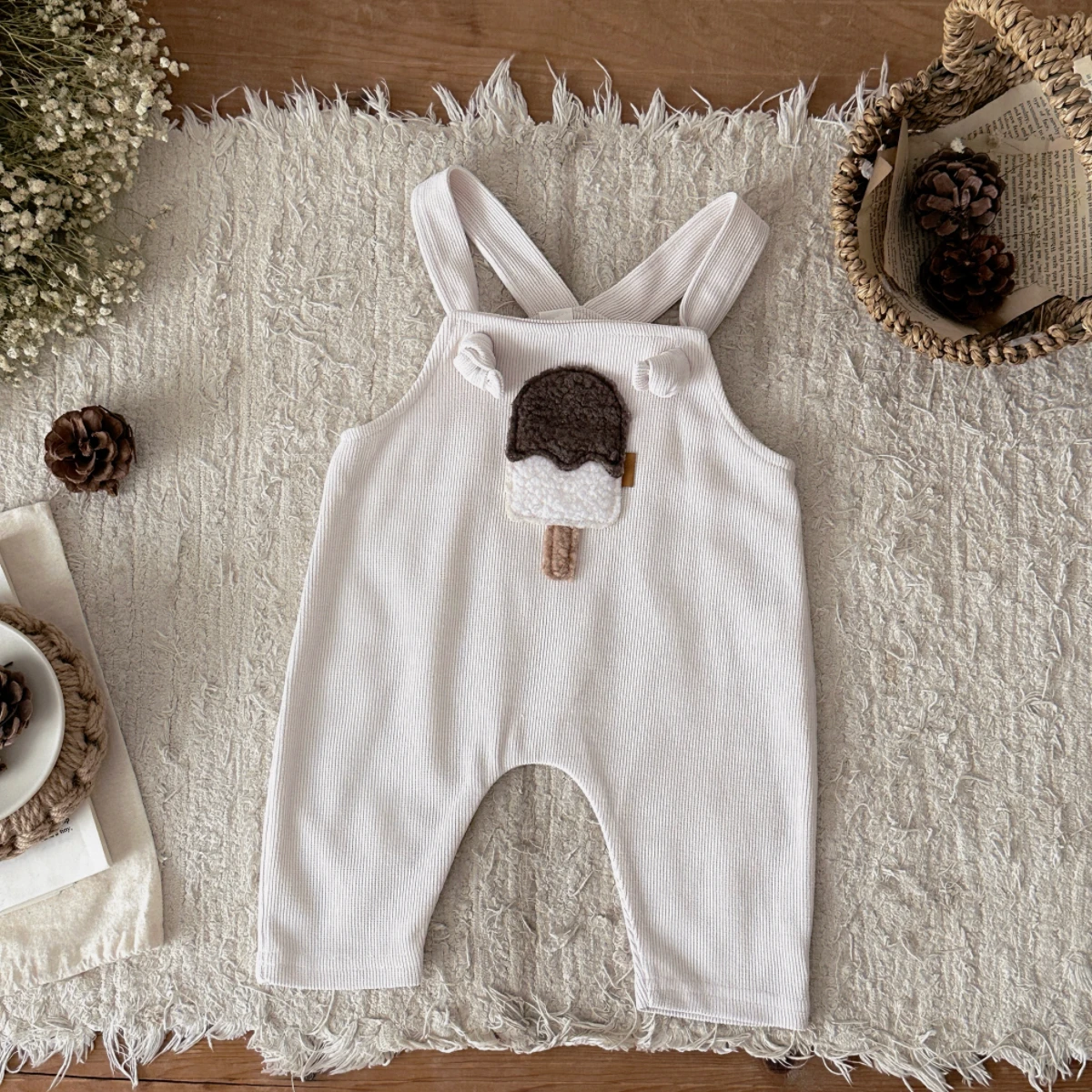 Jumpsuit Bayi 0-18 Tali Bahu H - Baby Food Jelly ulasan dan harga