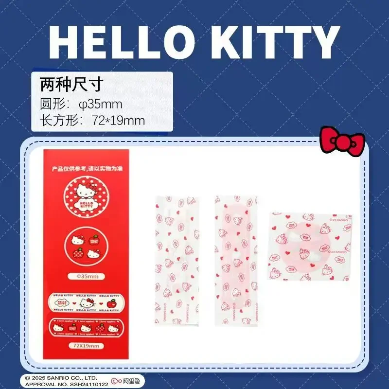 ضمادات Hello Kitty Apple Season 30 قطعة من اللدائن اللاصقة المقاومة للماء وجيدة التهوية على شكل رسوم كرتونية لطيفة للأطفال والكبار #5