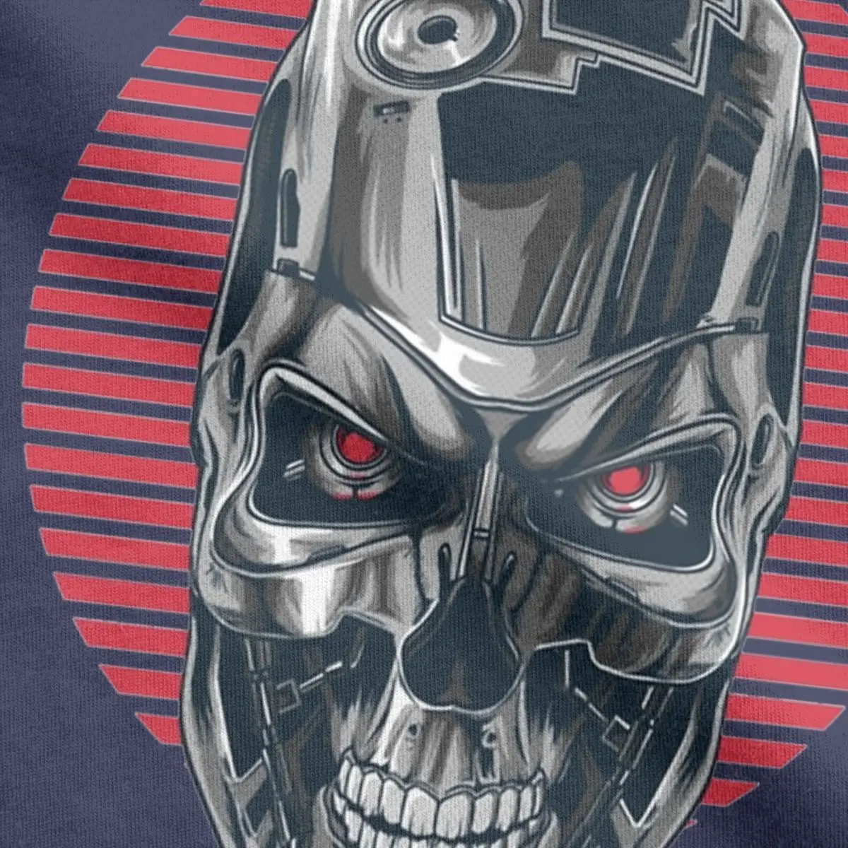 T-800 Terminators Men T Shirts Awesome Tee Shirt Short Sleeve Crewneck T-Shirts Pure Cotton Printed Tops