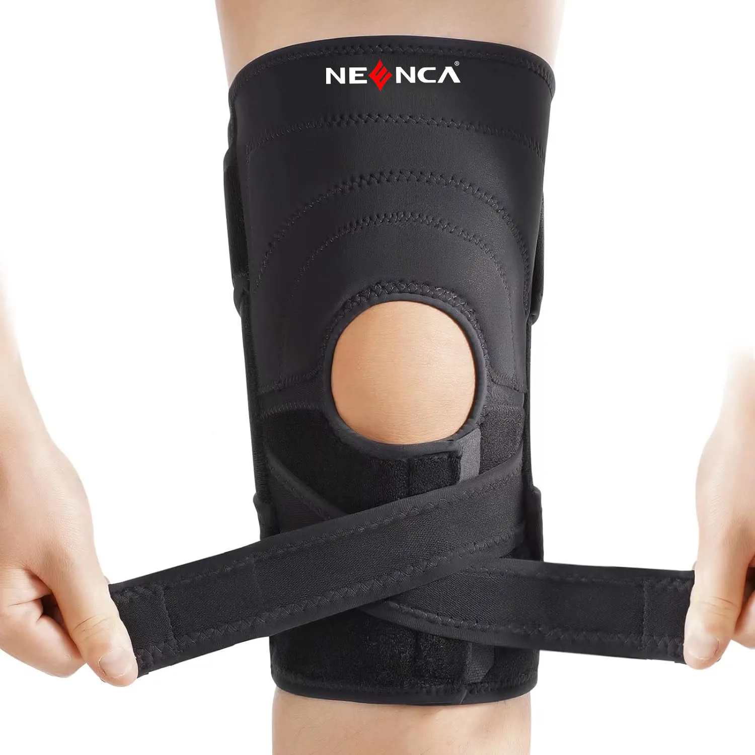 NEENCA Knee Braces Support with Side Stabilizers for Men Women Knee Pain Relief  Meniscus Tear ACL MCL LCL Arthritis Joint Pain