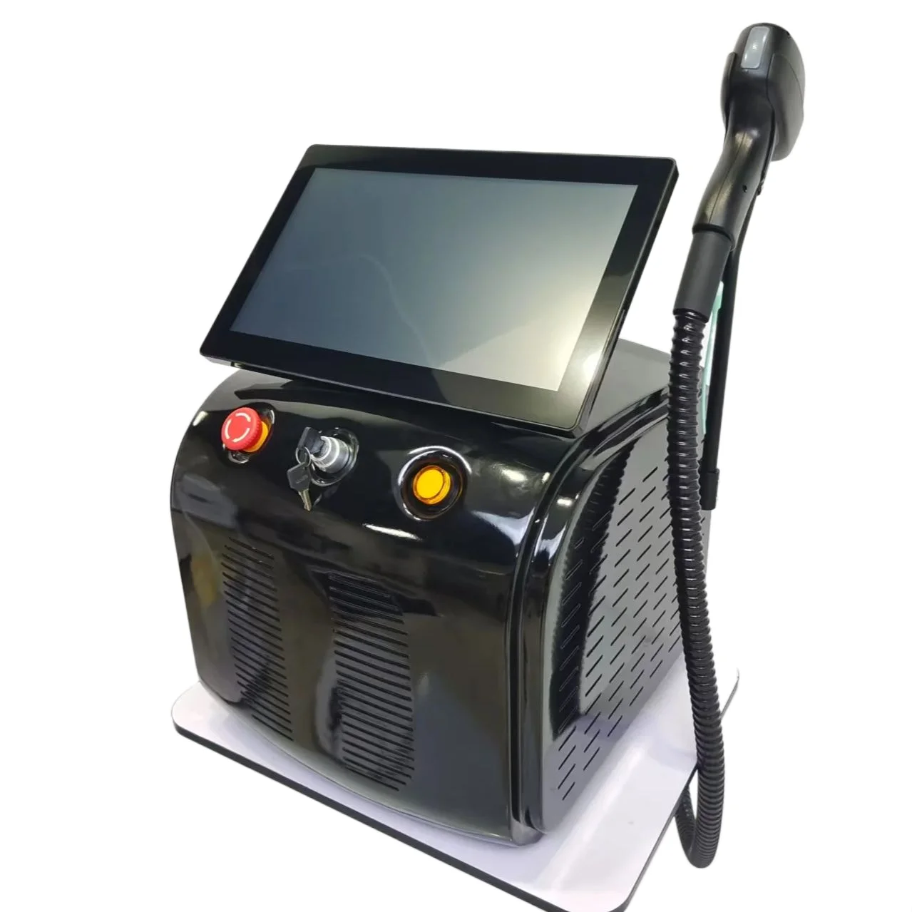 2025 profissional soprano titânio diodo laser máquina de remoção do cabelo 4000w portátil 1064 755 940 808nm resfriamento gelo indolor