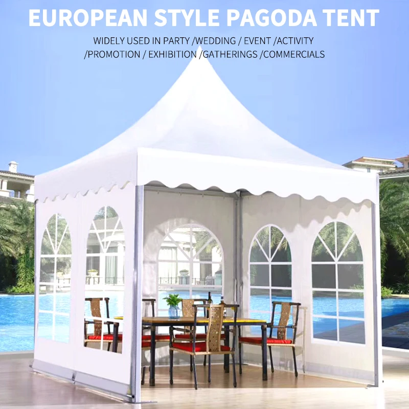 FEAMONT Pagoda Tent for Sale 4x4 5x5 6x6 Tent for Outdoor Exhibition Event Reception Tent Price