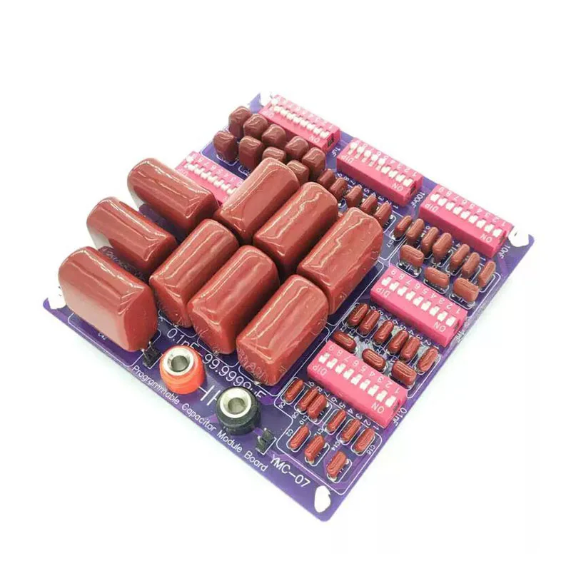 6-Decade Programmable Capacitance Box 0.1nF to 99.9999μF Electronic Component Testing Equipment