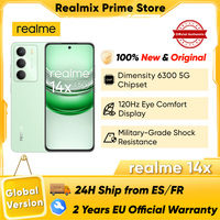 realme 14x Smartphone 8+256GB Dimensity 6300 5G 6.67'' 120Hz Eye Comfort Display 5000mAh Battery 50MP Al Camera Global Version
