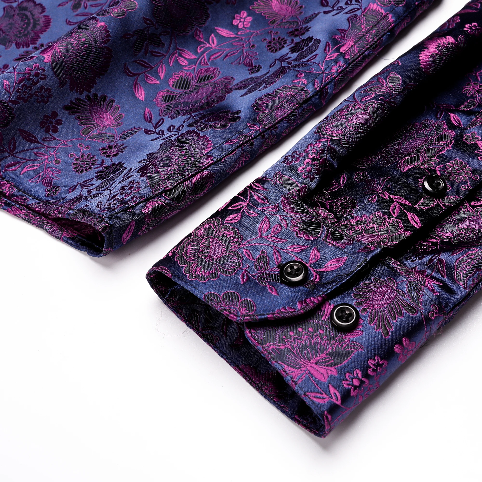 Men's Floral Dress Shirt with  - Mens Formal Look 评论和价格
