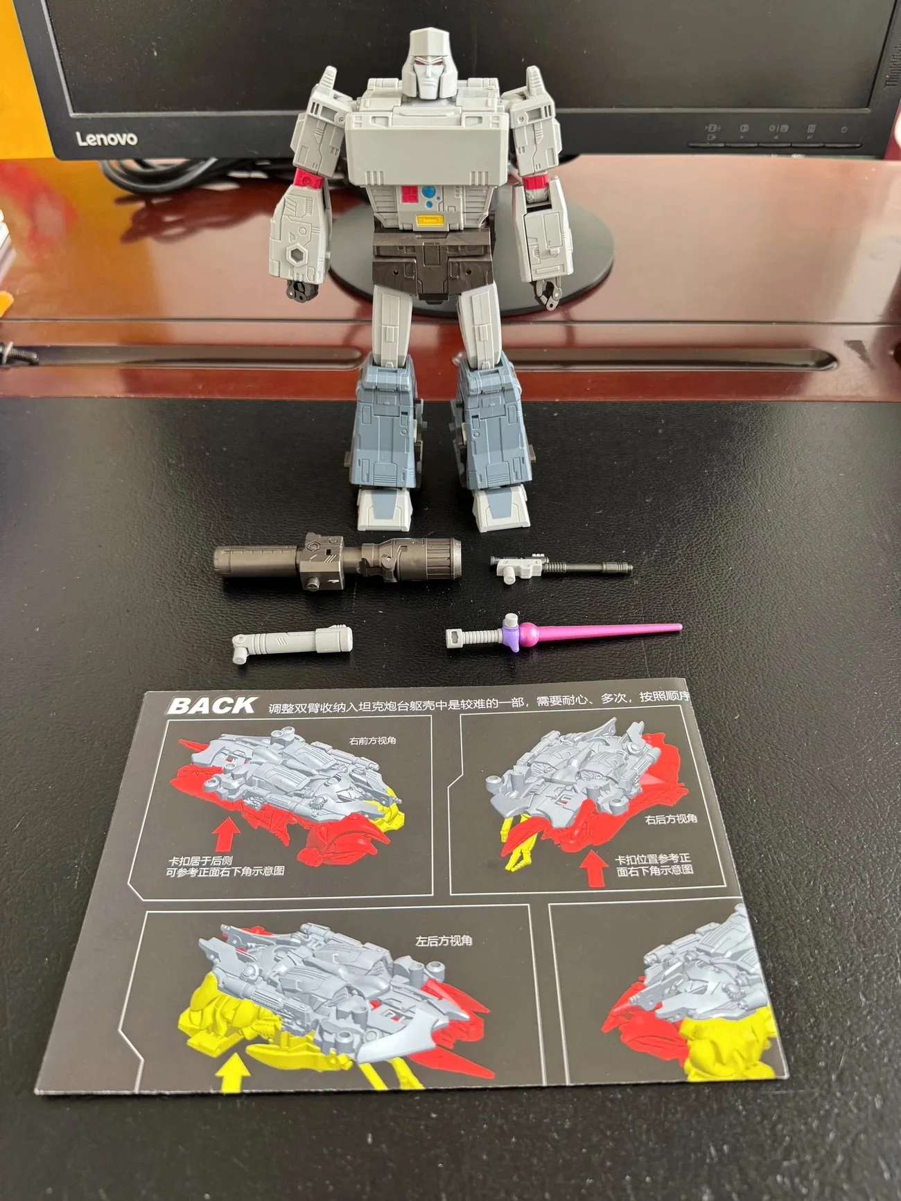 Disponibile: Action Figure Robot Trasformabile ST-04 ST04 Megatank KO Serie SS, Versione Cinematografica 18CM, Modello Anime Articolato, Regalo