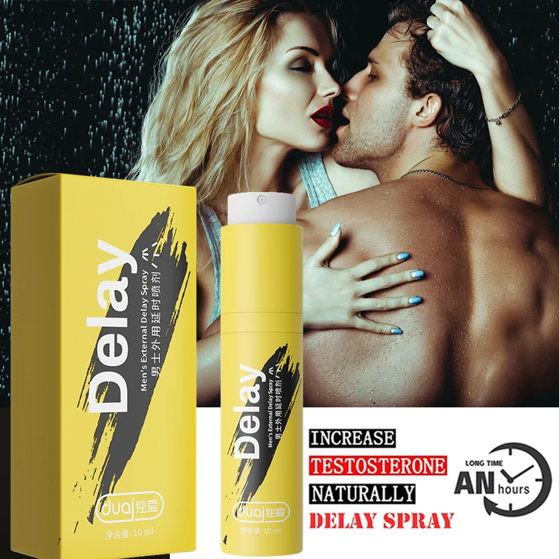 Strong Man Enlargement Sex Time Extend Oil Retard Ejaculation Enhancers Long Time Delay Spray Erection for Men Lasting Lubricant