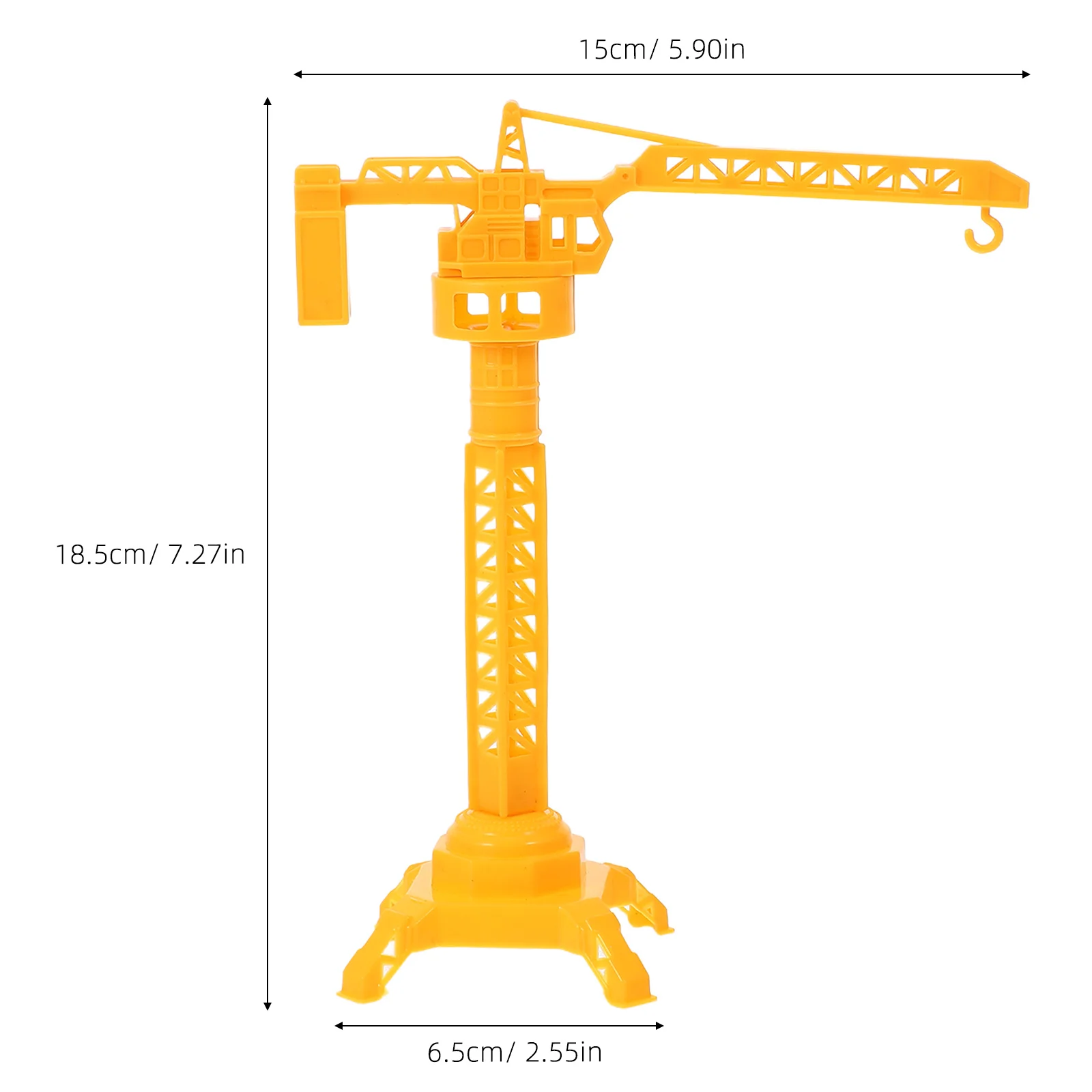 Set da gioco per gru di ingegneria per bambini da 10 pezzi Design portatile per uso interno ed esterno Migliora il pensiero logico Giocattolo per gru a torre