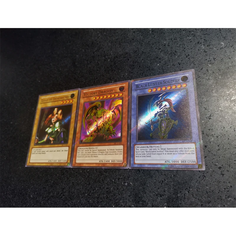 Yu-Gi-Oh! Kanan The Swordmistress DIY Homemade Collection Card Christmas Birthday Gift Bronzing Game Toys Flash Card