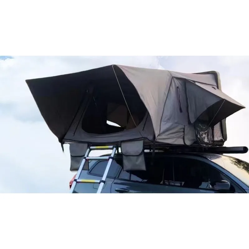 Car roof tent bed hard shell automatic suv car self-driving tour folding rollover tent camping multi-person