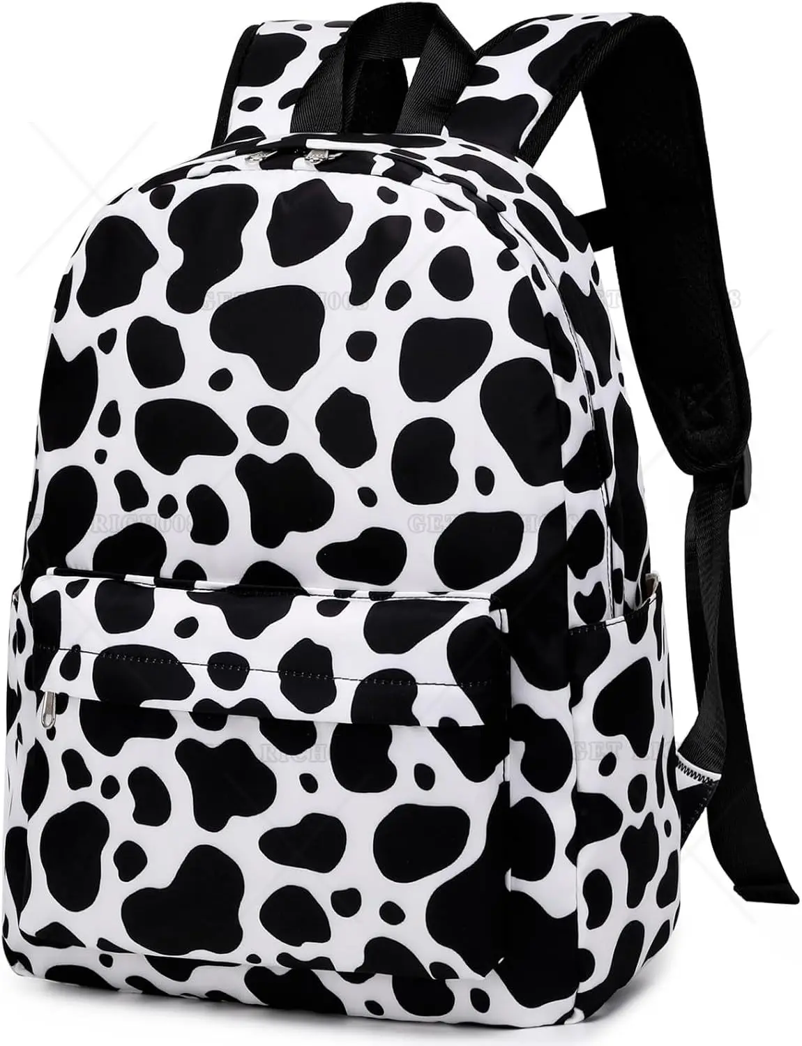 

Cow Backpack for Girls Preschool Kindergarten Bookbag Little Kids Toddler School Daypack Cow Print Bag