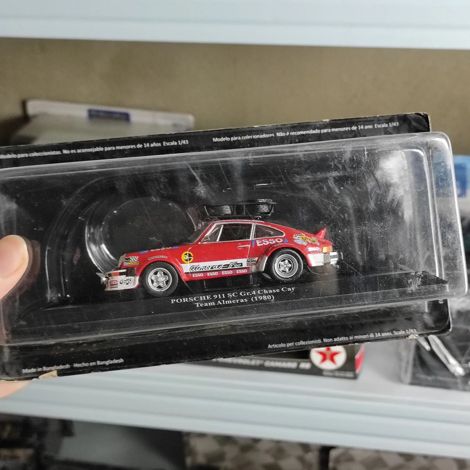 Diecast IXO 1:43 Scale PORSCHE 911 SC Gr.4 Chase Alloy Car Model