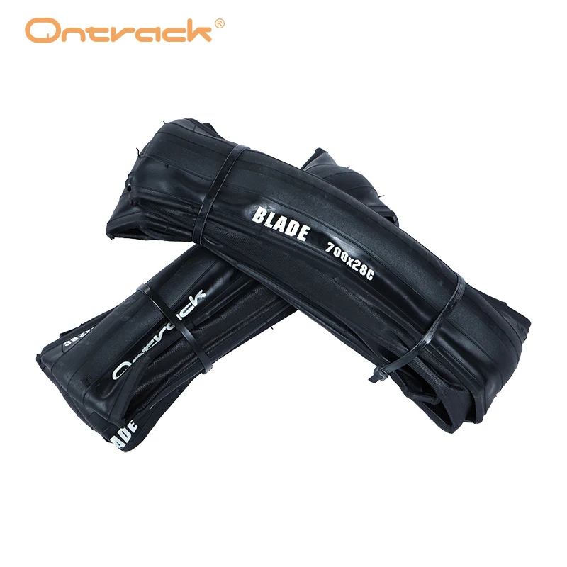 Picture 3: Ontrack Folded Tire Road 700X25C 28C Blade 30Tpi Skin Wall Black