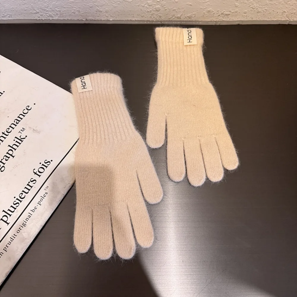 

Женские зимние теплые перчатки с полным пальцем, яркие цвета, защита от холода, теплые перчатки для верховой езды, ветрозащитные, эластичные