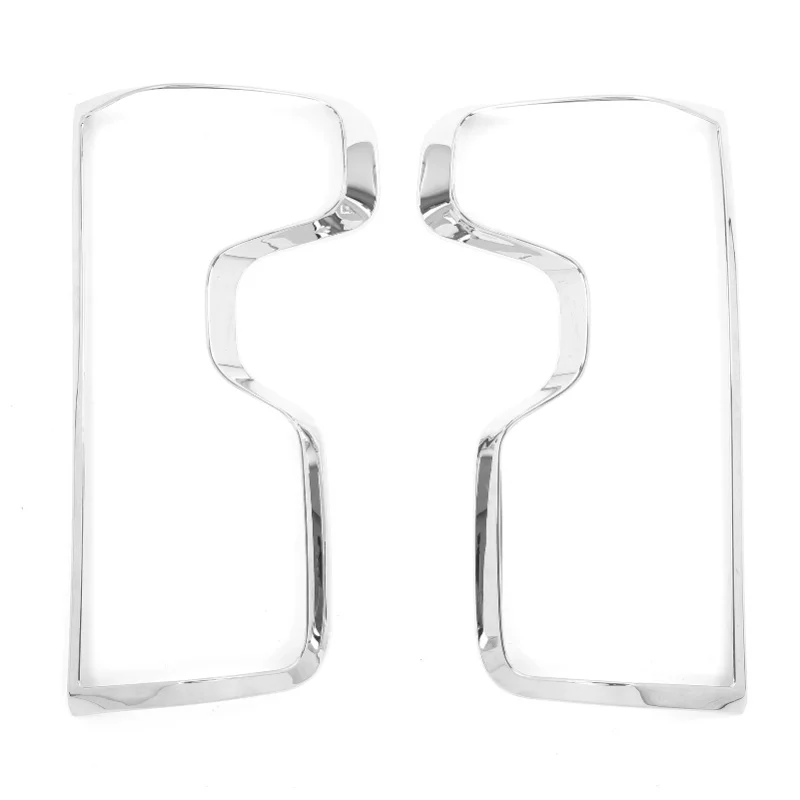 

2PCS Taillight Frame Trims Chrome Decoration Replacement For Chevrolet Silverado 1500 2020