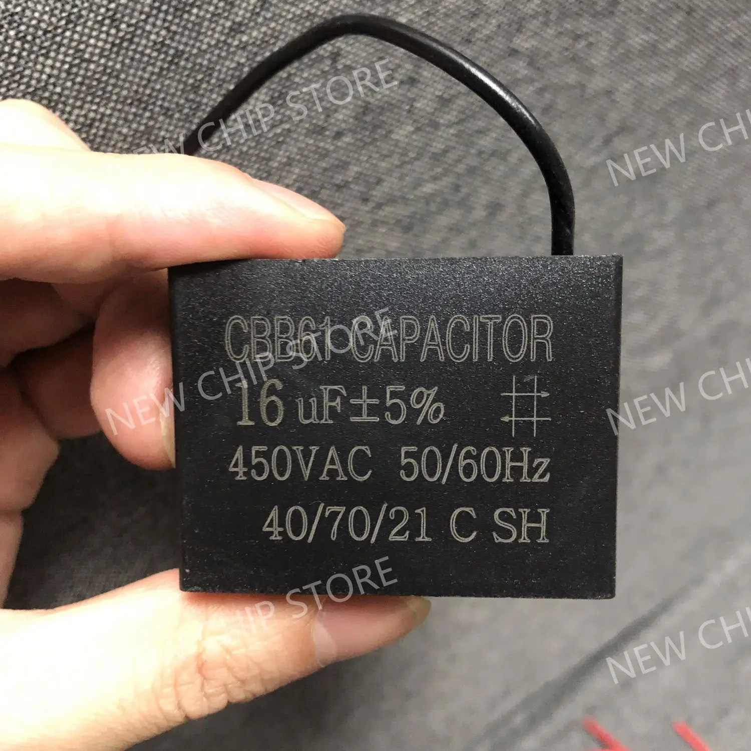 1pcs CBB61 20uf 16uf 15uf 14uf 0.8UF-20UF 450V 50/60Hz CBB61 Fan Kipas Capacitor Motor Capacitor Kipas Condenser Wire Type