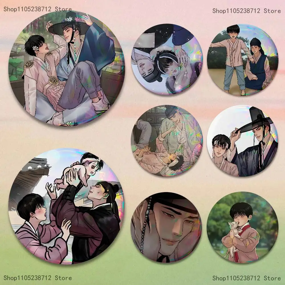 

P-Painter of N-Nights Pins Backpack Clothes Jewelry Accessories Cartoon Round Brooch Button Badge Fans Collection Gifts