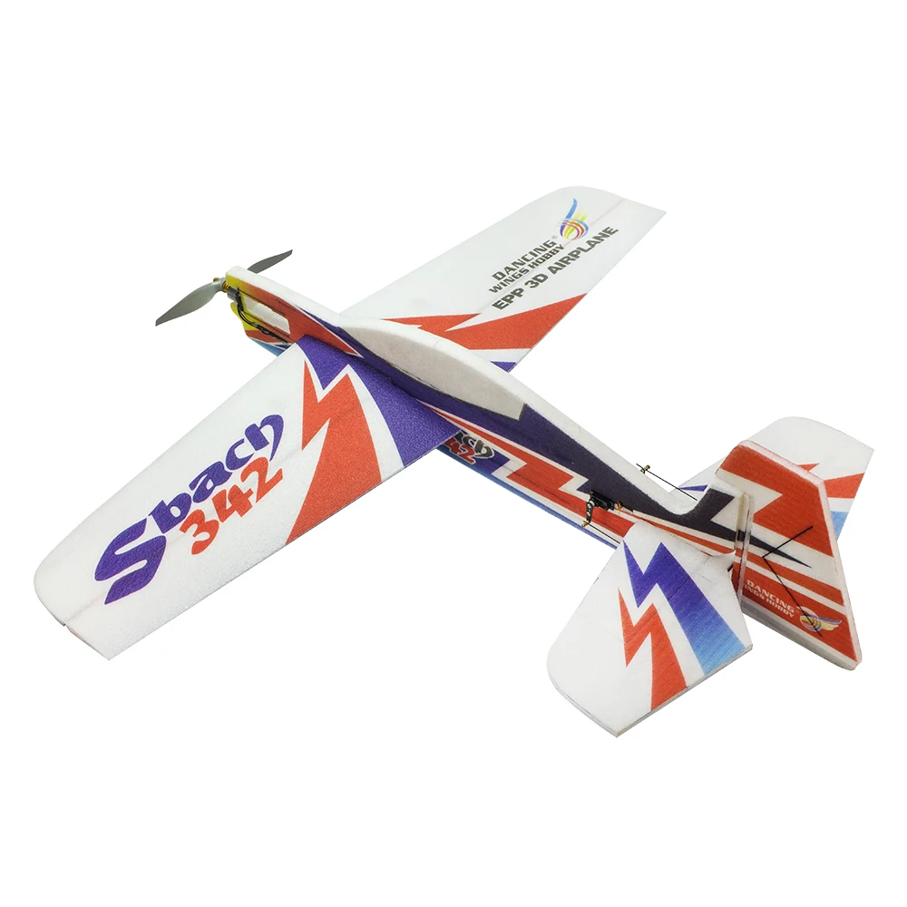 Real Hawk EPP Sbach342 Foam 3D Avião, Controle Remoto, Aeronave RC Elétrica, Brinquedo ao ar livre, Wingspan, 1000mm