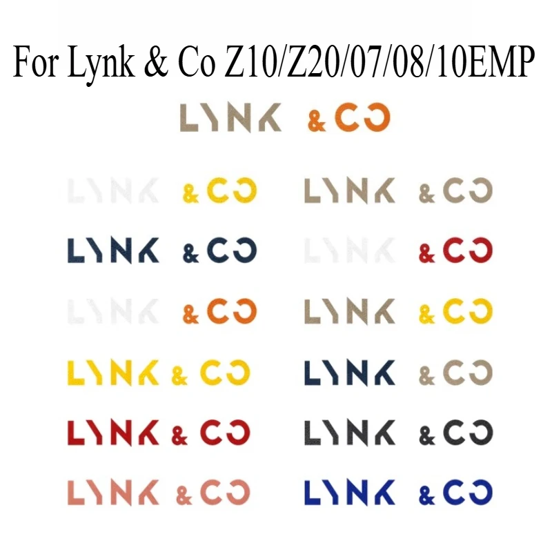 ل Lynk & Co Z10/Z20/07/08/10EMP اكسسوارات تعديل عجلة القيادة شعار ملصق مزخرفة لوازم الداخلية ملصقات خاصة