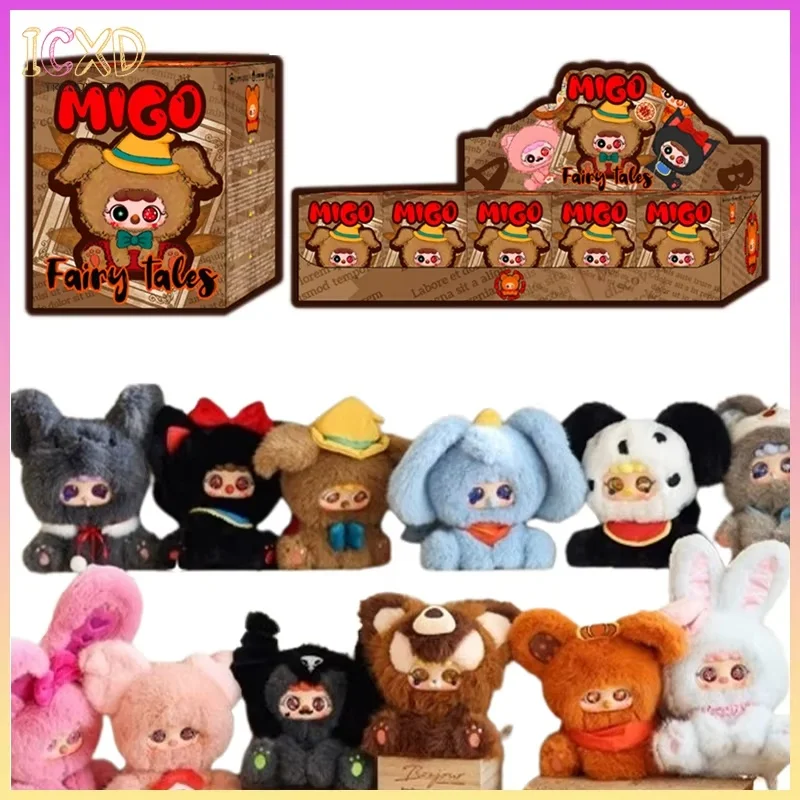 

Genuine Migo Blind Box Toys Fairy Tale Secret Series Plush Design Plush Figurines Decorative Items Trendy Pendants Festival Gift
