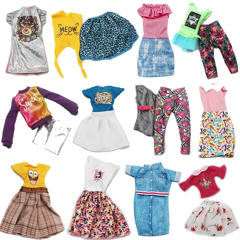 Одежда-для-кукол-11-дюймов-1-6-аксессуары-для-кукол-bjd-платье-для-девочек-игрушки-модный-милый-узор-повседневная-спортивная-одежда-для-йоги-шорты