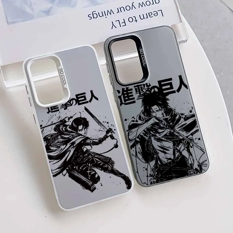 Attack on Titan Anime For A57 A56 A55 A54 A53 A52 A51 A37 A36 A35 A34 A31 A26 A25 A24 A17 A16 A15 A14 A13 Phone Case