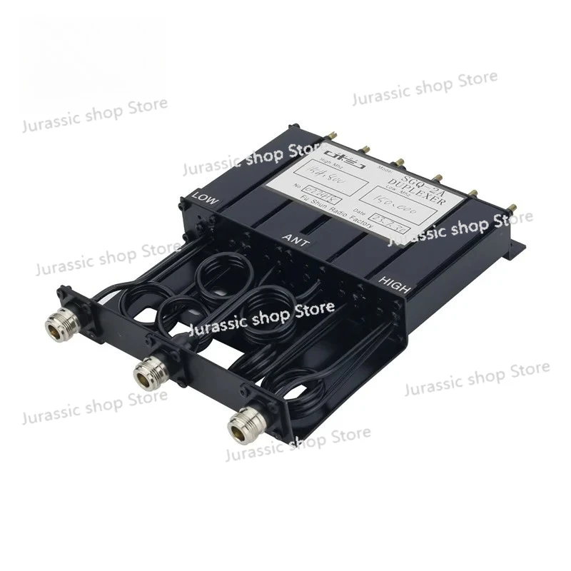 

30W VHF 136-180Mhz/30W UHF 380-520Mhz 6 Cavity Duplexer VHF Repeater Duplexer for Radio Communication Radio Repeater