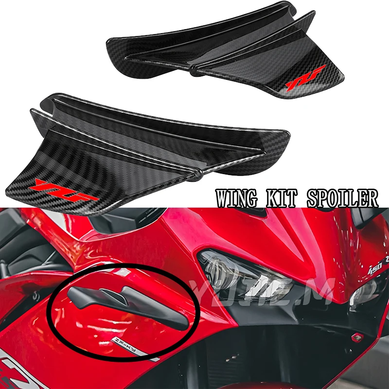 

Motorcycle Winglet Aerodynamic Wing Kit Spoiler for YAMAHA YZF R1 R3 R6 R7 R15 R25 R125 R1M YZFR1 YZFR3 YZFR6 YZFR7 ﻿