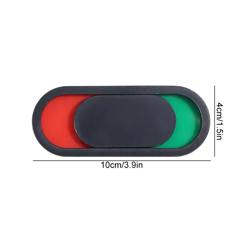 Slider Open Do Not Disturb Sign Acrylic 10*4cm Toilet Door Vacant Occupied Signboard Durable oval Bathroom Indicator