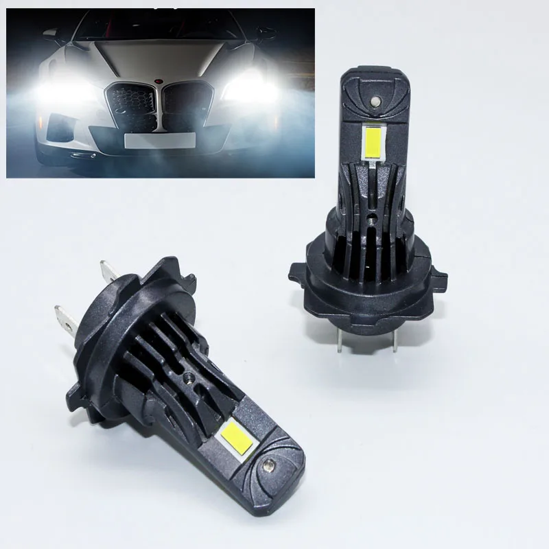 128W H7 LED Headlight Super Bright Bulbs Kit 6000K White 12800LM HIGH/LOW Beam