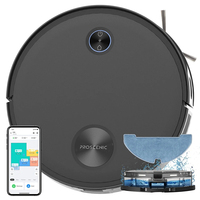 Proscenic V10 Robot Vacuum Cleaner 3 In 1 Vacuuming Sweeping and Mopping 3000pa Vibrating Mopping System LDS Navigation 2600mAh