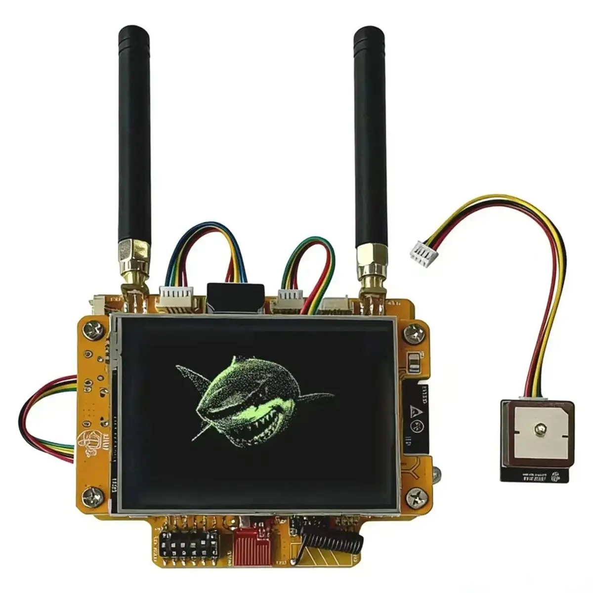 Y1243A*☀▃NM--Hat Companion Hat Zero-, Multi-Band for CYD CC1101 NRF24 PN532 IR TX/RX 433M, with Burce and GPS Module
