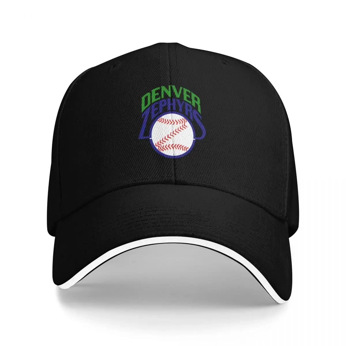

Denver T-ShirtDefunct Denver Zephyrs Baseball 1989 T-Shirt_by Localzonly_ Baseball Cap birthday Hats Man Women's