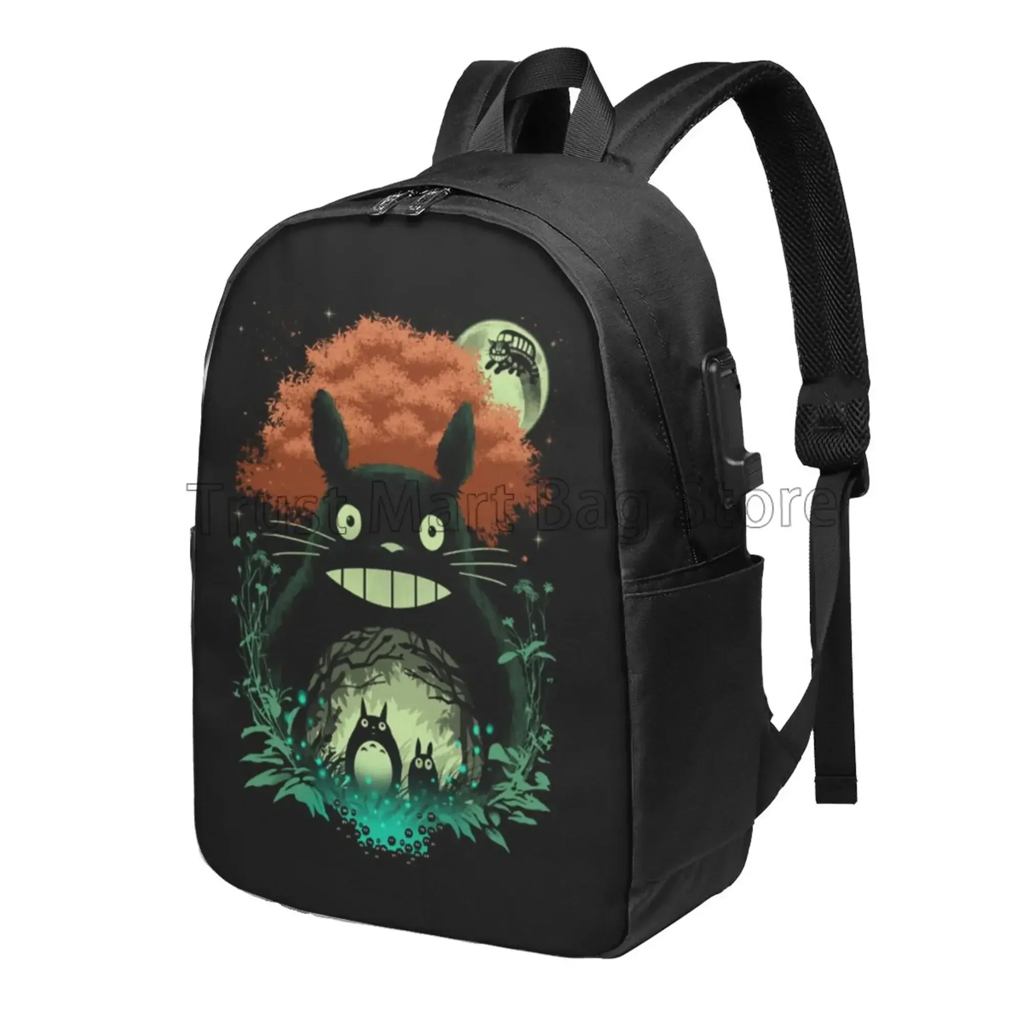 

Personalized Cartoon Anime Print Laptop Backpack 17 Inch Casual Lightweight School Bookbag for Teens Cute Anime Backpacks