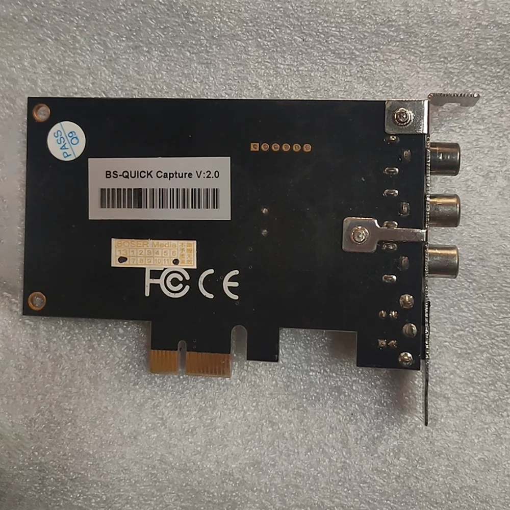 Broadcast-level streaming media capture card BS-Quick Capture V2.0