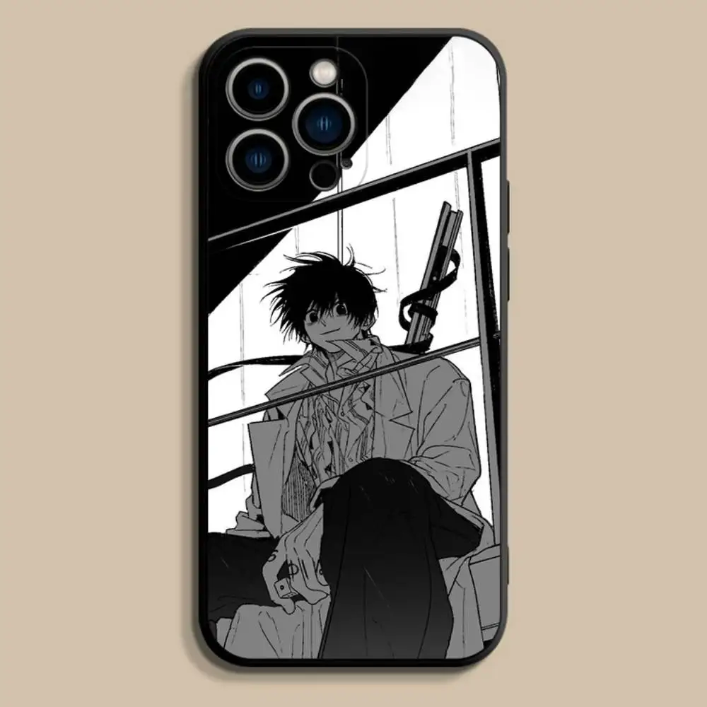 Coque de téléphone s-sakamoto Days Anime, étui souple noir pour iPhone 17,16,15,14,13,12,11,Pro,Max,Plus,E,SE4,Air,Mini
