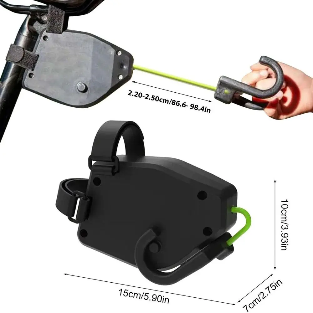 개폐식 자전거 견인 로프 번지 코드 텔레스코픽 자전거 트랙터 탄성 끌어 오기 로프 자전거 트레일러 로프 부모-자식