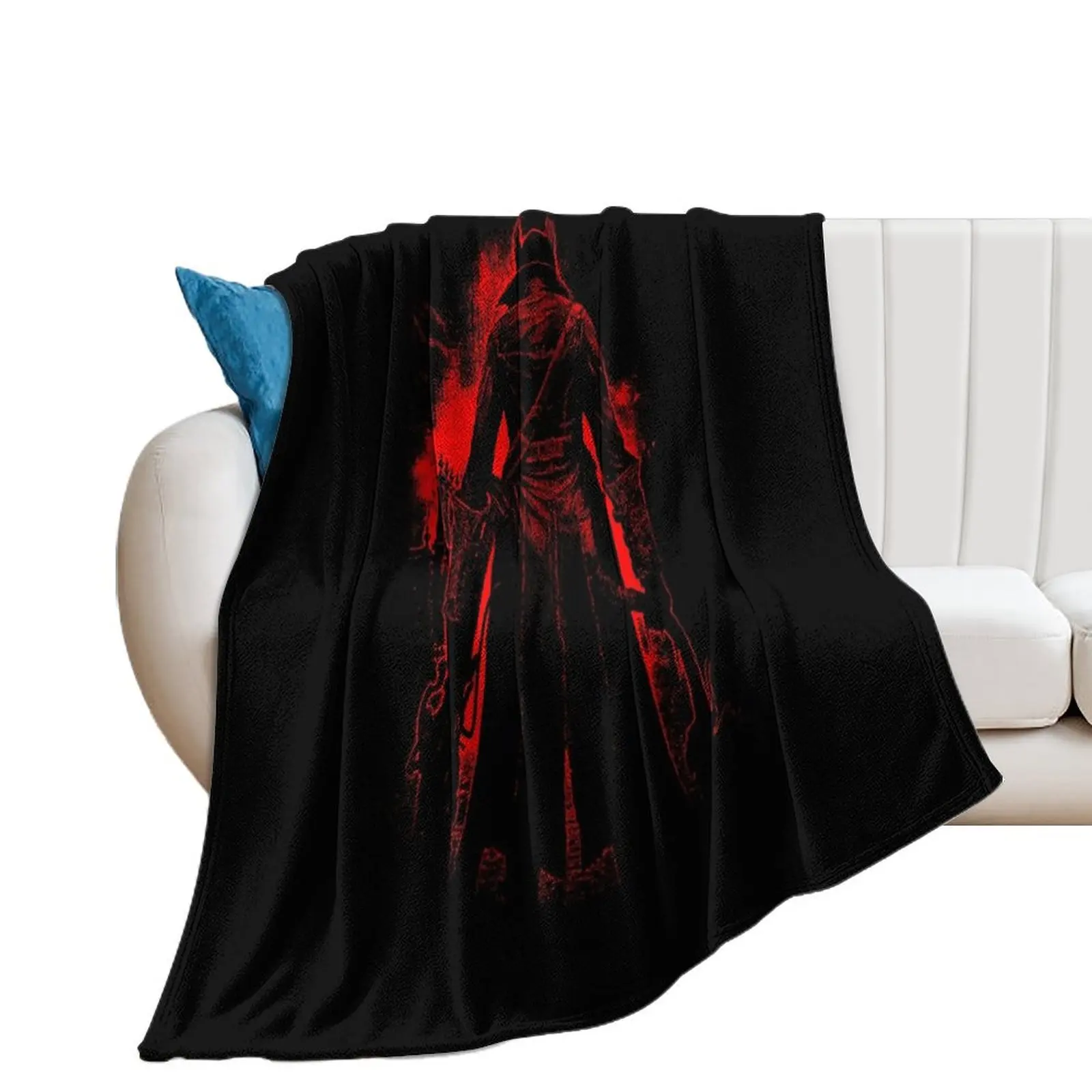 

Vintage Beast Blood Bloodborne's Gift Throw Blanket blankets and throws Designers Blankets