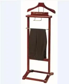 

Floor-to-ceiling hotel coat rack solid wood coat in guestrooms mobile european-style coat for hanging clothes rack .