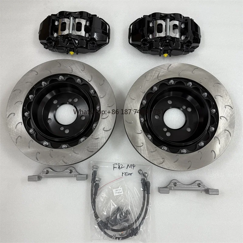 

.Rear 9202 Caliper Black 355x28mm Disc for . F82 M4 Rim 18