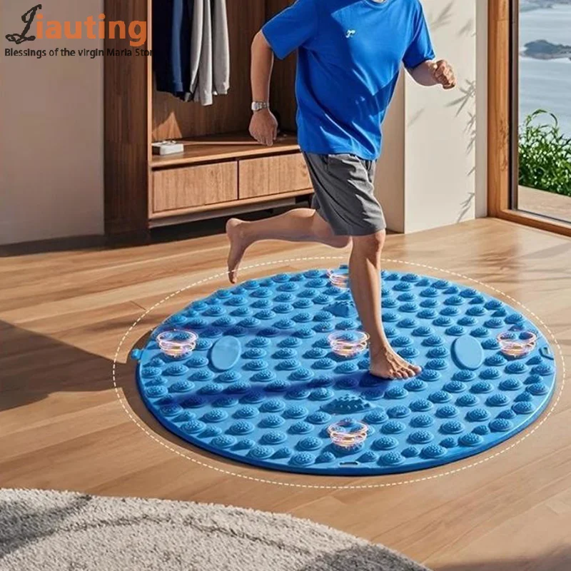 Fingerpressure Board Foot Massage Pad Health Walk Pressure Board Foot Massage Pad Foot Yoga Acupressure Mat Training Accessories - view 6