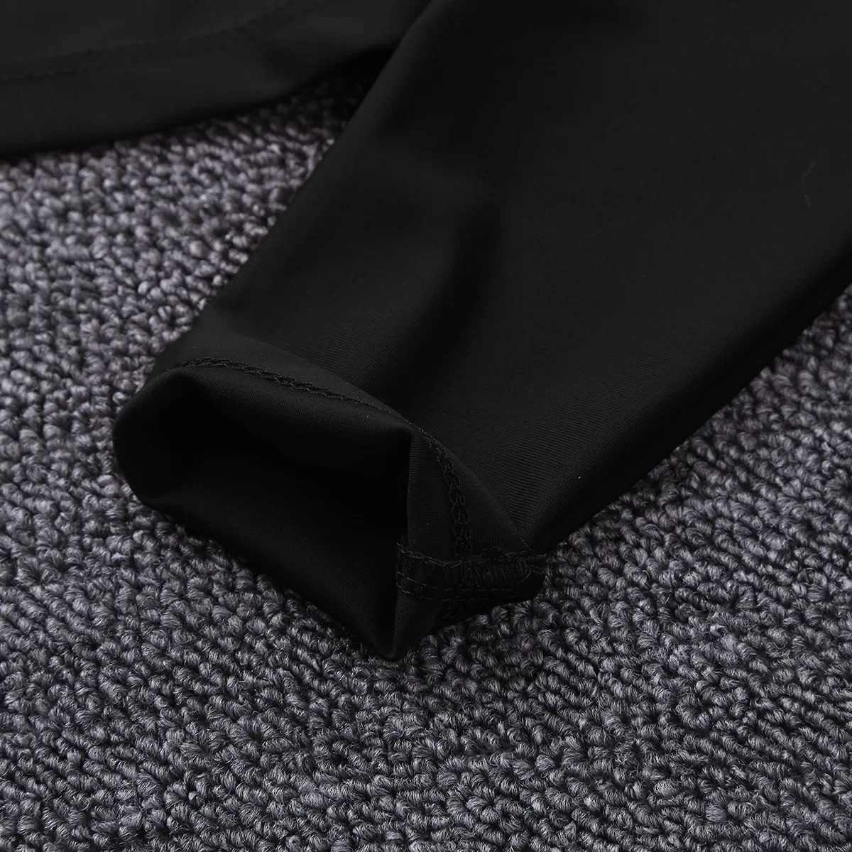 Bambini ragazze danza classica Top tinta unita maniche lunghe ginnastica allenamento Crop Top per lo sport Fitness danza spettacolo teatrale