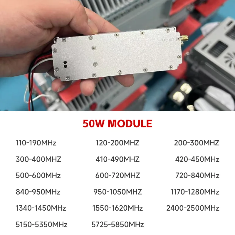 

Модуль 50 Вт 300 МГц 433 МГц 500 МГц 600 МГц 700 МГц 800 МГц 900 МГц 1275 МГц 1575 МГц 2400 МГц 5200 МГц 5800 МГц 1,2 ГГц 1,5 ГГц