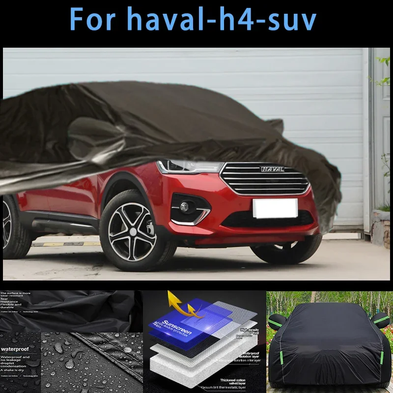 

For haval-h4-suv Outdoor Protection Full Car Covers Snow Cover Sunshade Waterproof Dustproof Exterior Car accessories